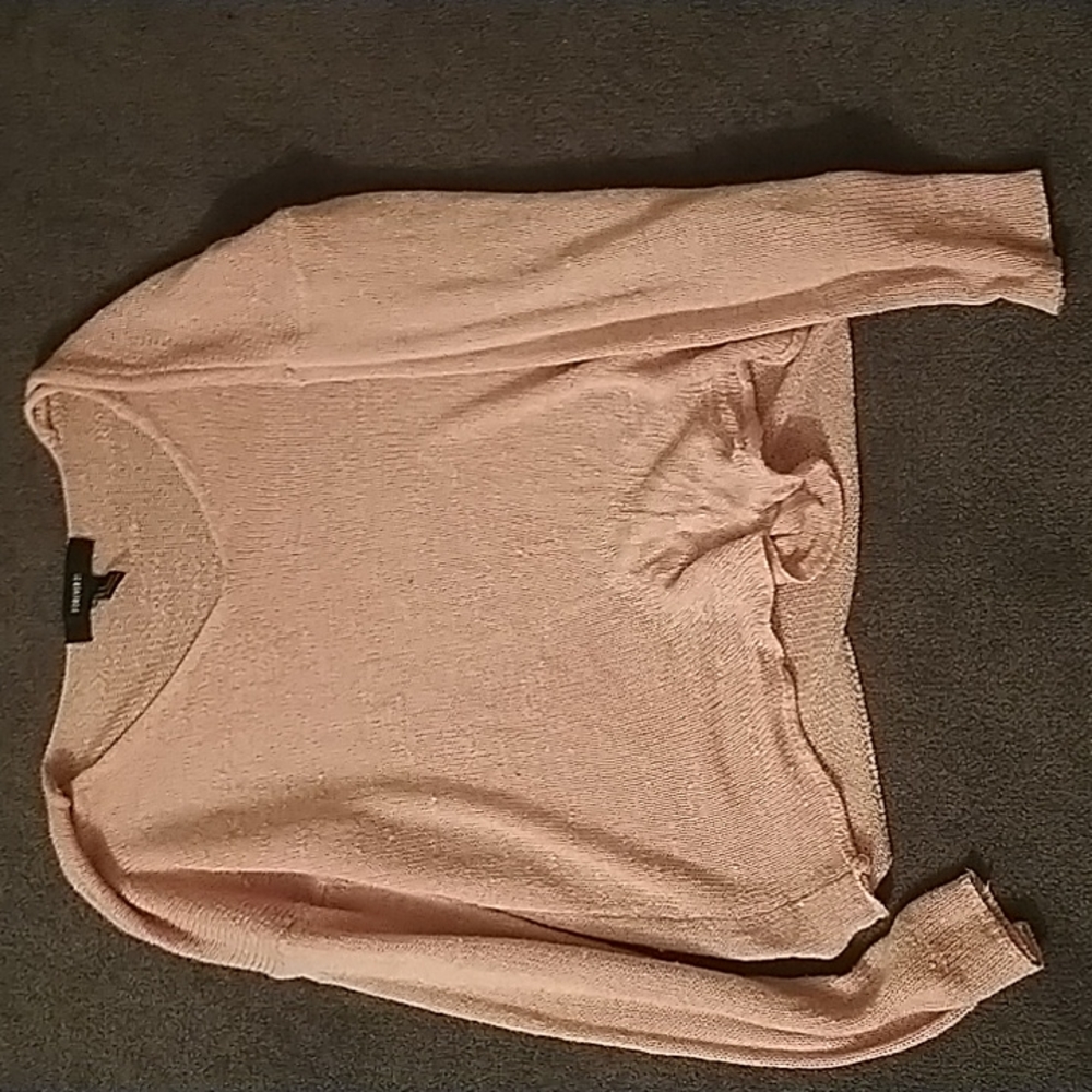 Womens forever21 pink sweater size S